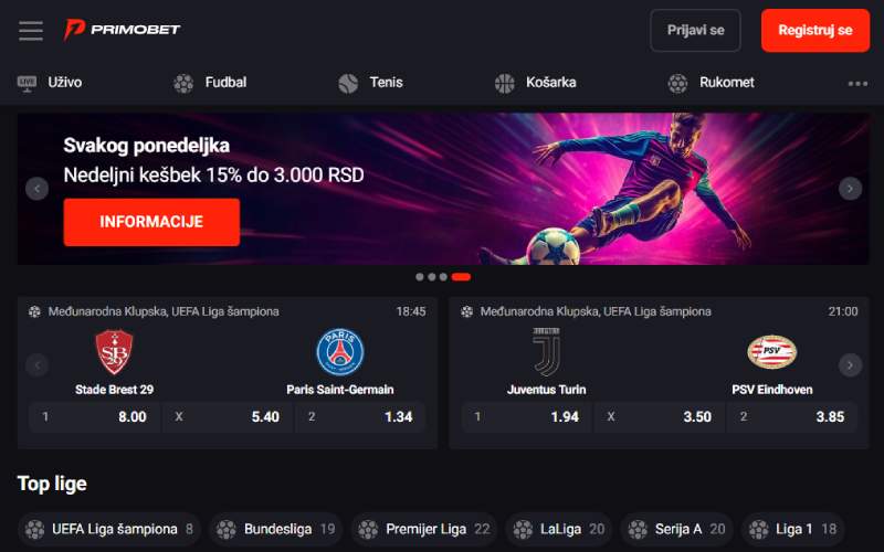 Primobet kladionica