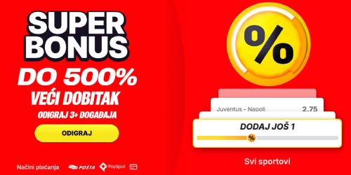 Super bonus do 500%