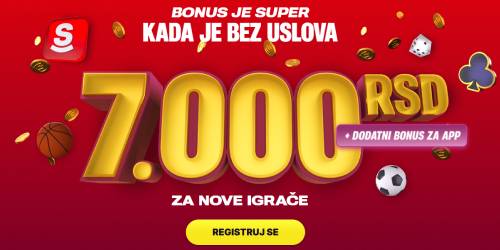 Superbet bonus dobrodoslice bez uslova