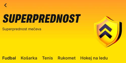 Superprednost u SuperBet kladionici