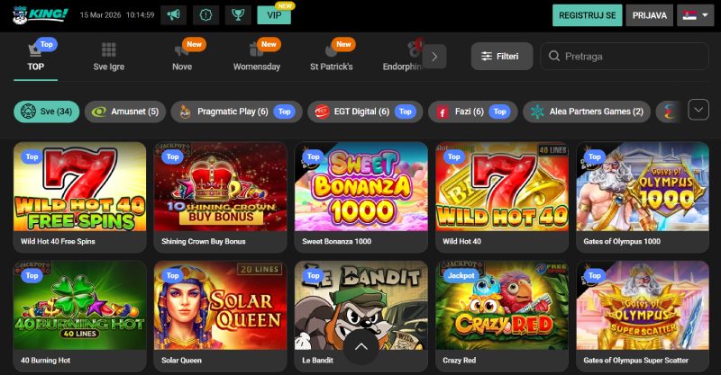 King casino igre
