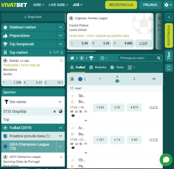 Vivat mobilna verzija